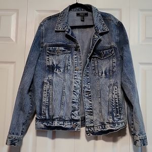 Forever 21 jean jacket Size XL